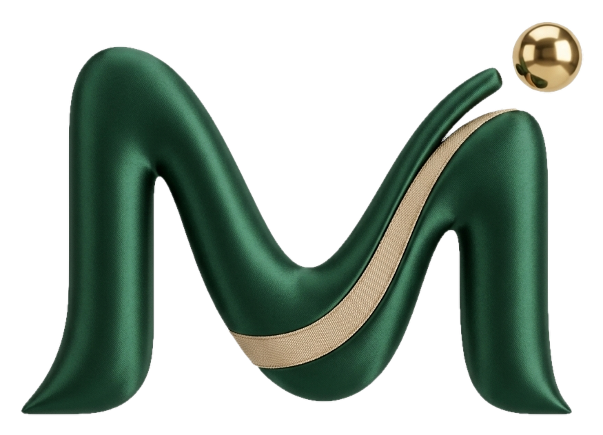 Masar AI 3D Sculpted Logo